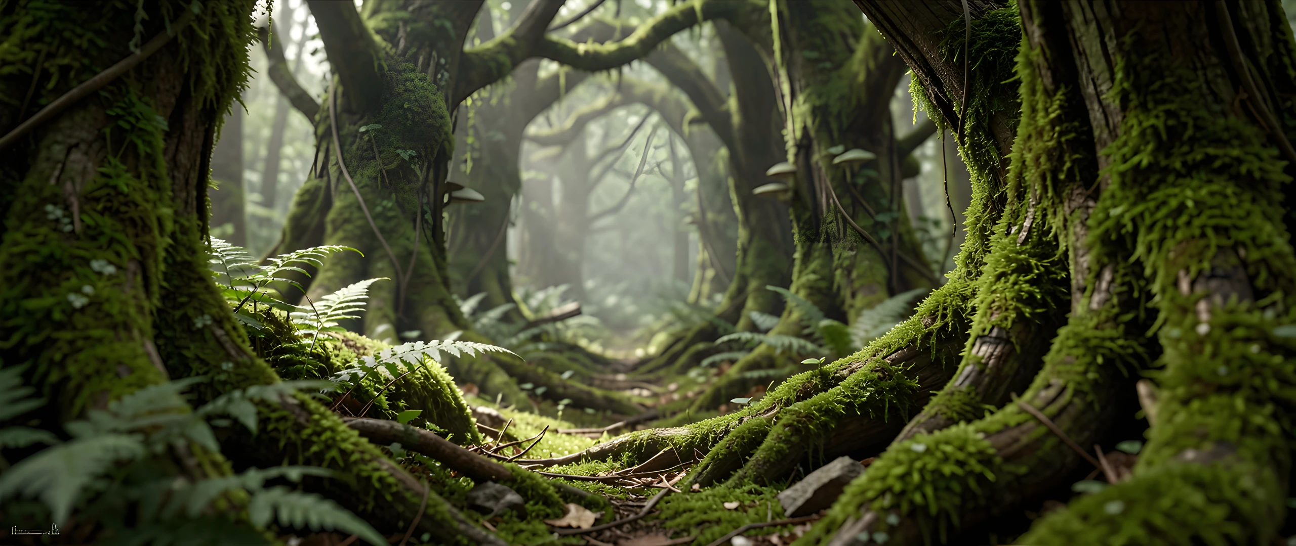 Mossy Ancient Walls