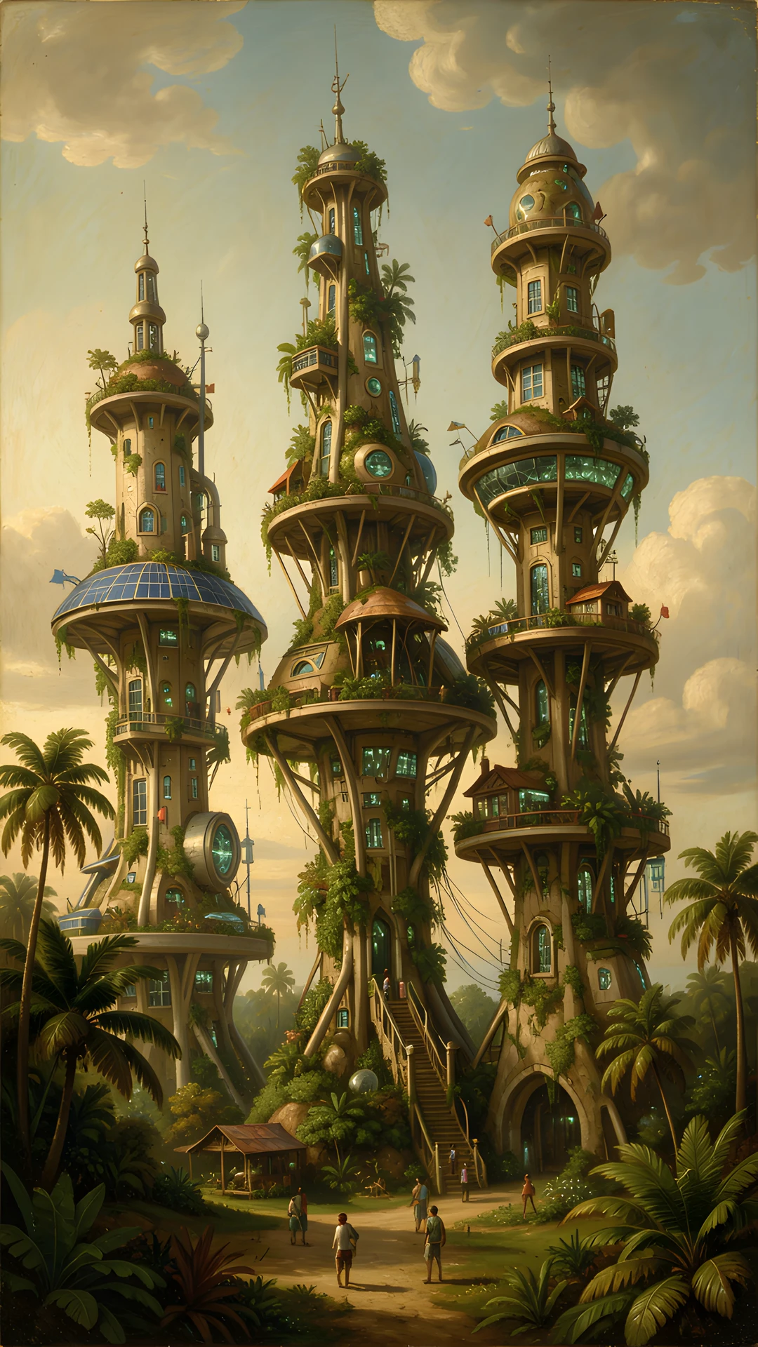 Solarpunk Skies