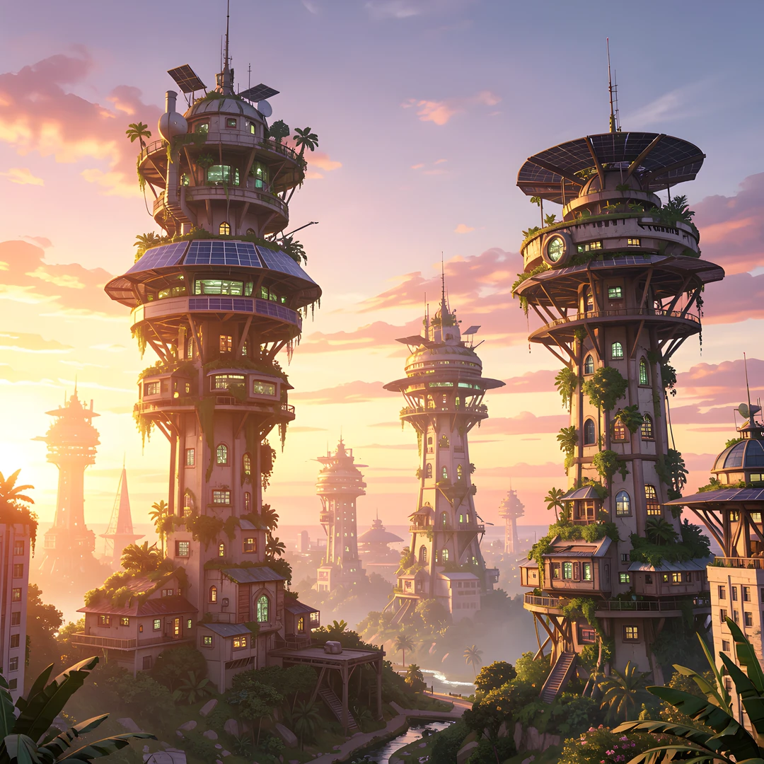 Solarpunk Horizon