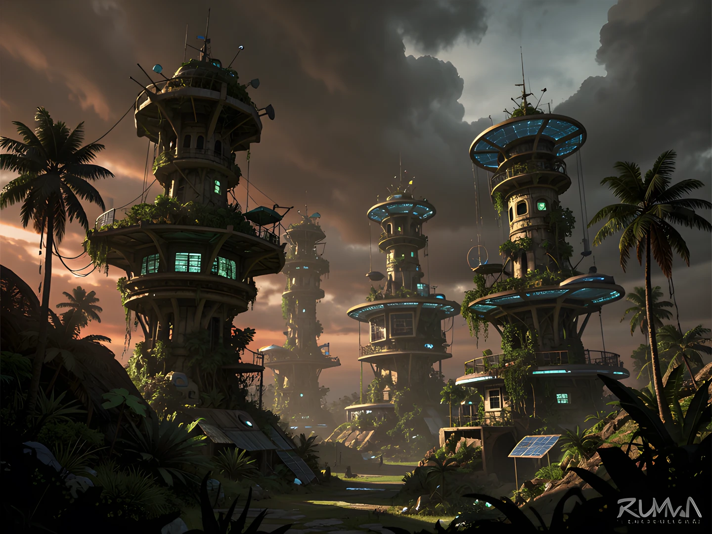Solarpunk Metropolis