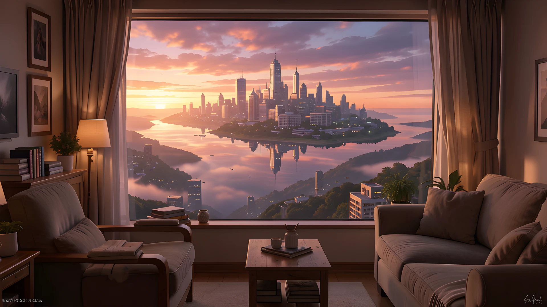 Floating Cityscape