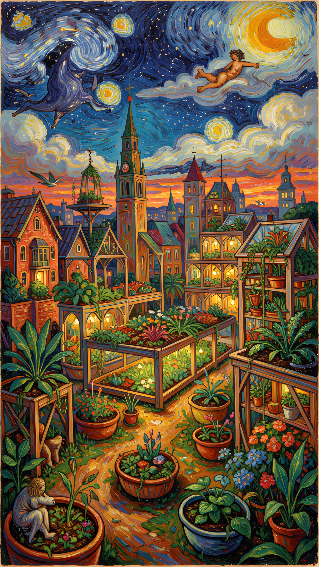 Urban Night Scene