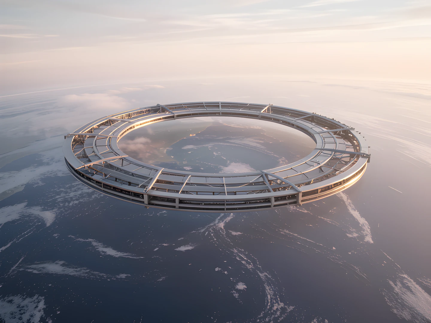 Orbital Sunrise Ring
