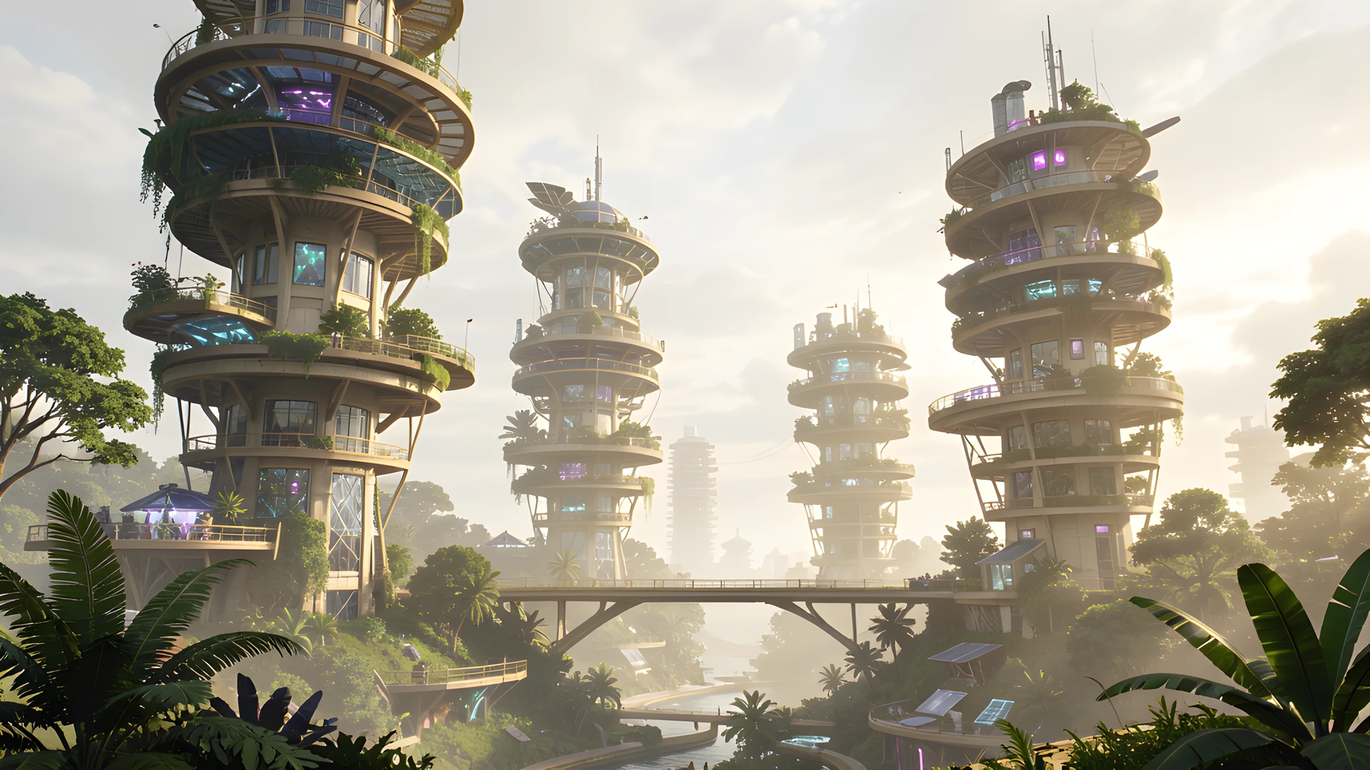 Solarpunk Skies