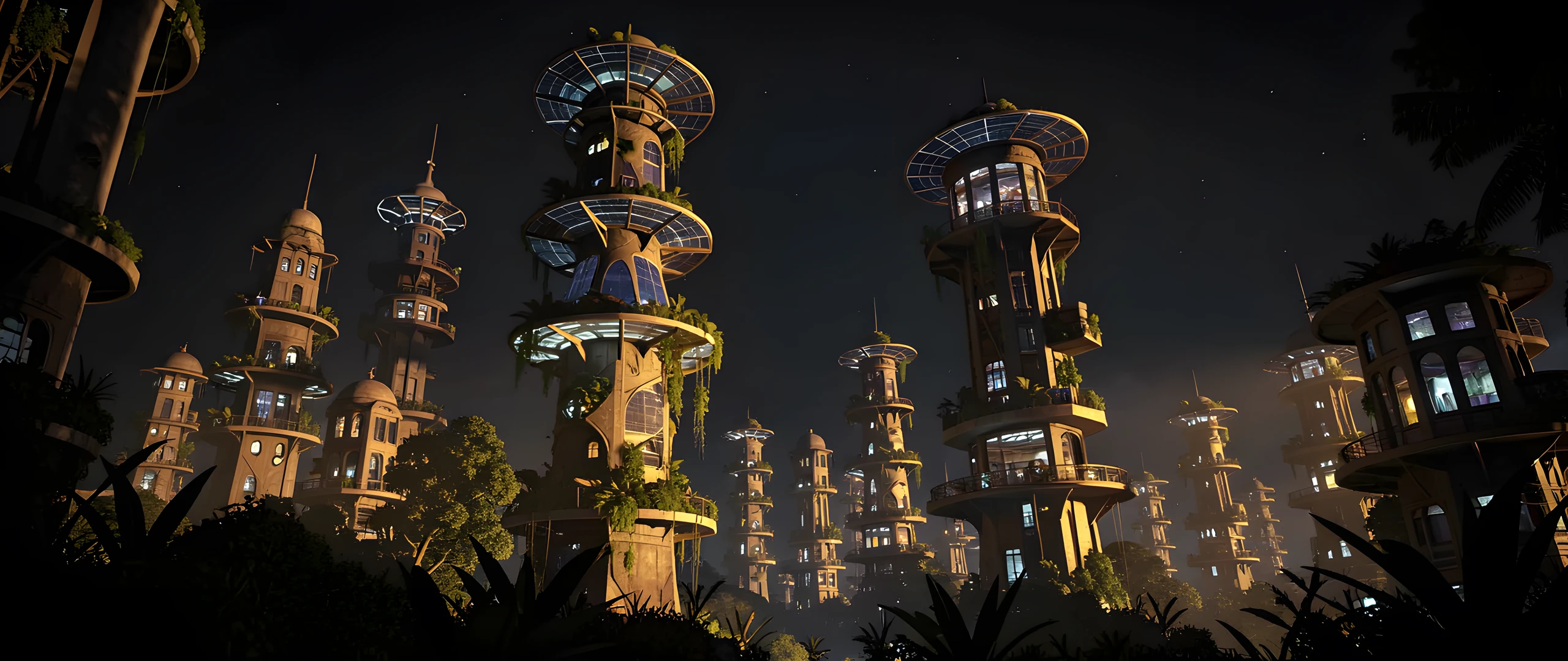 Solarpunk Skies