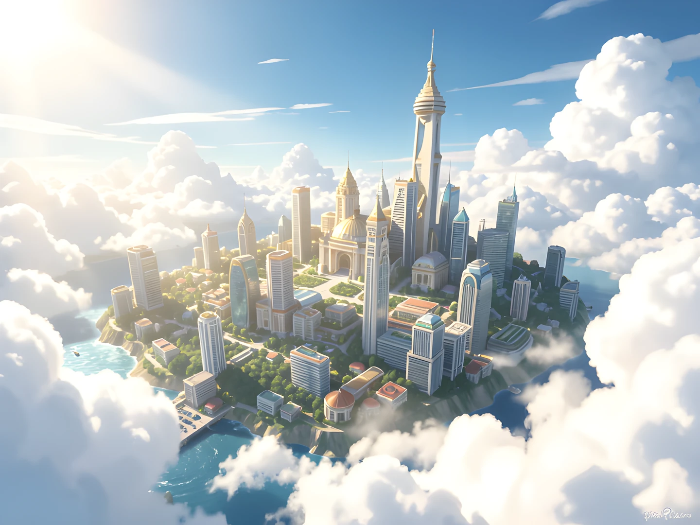 City Cloudscape