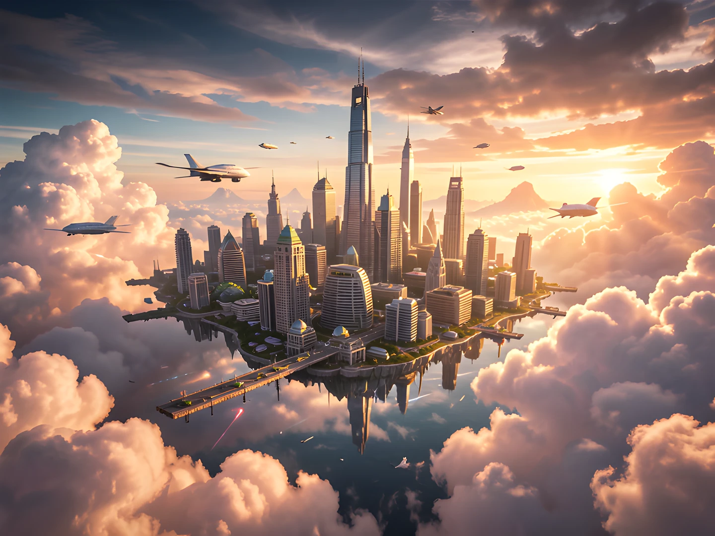 City Cloudscape