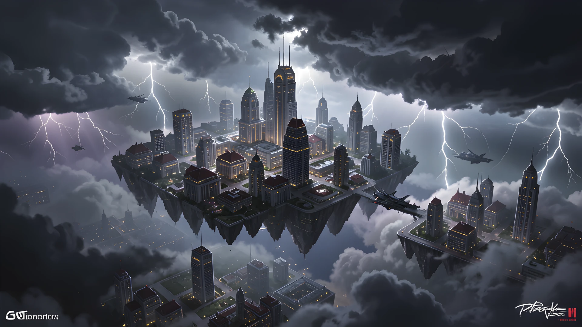 City Cloudscape