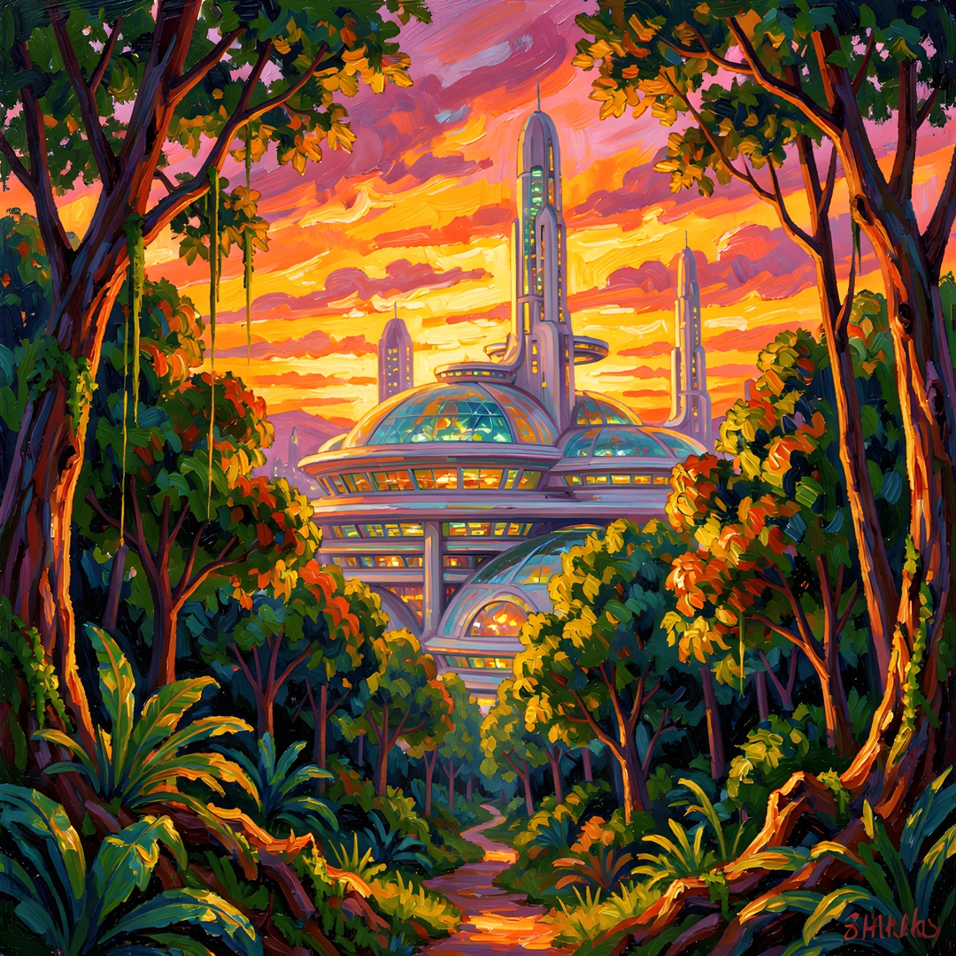 Vibrant Eco Utopia