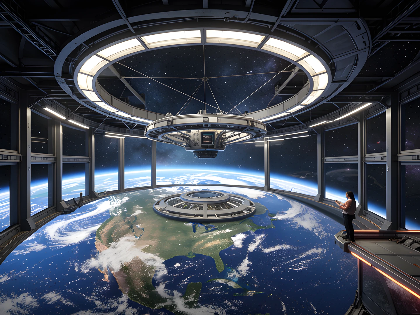 Space Station Orbit