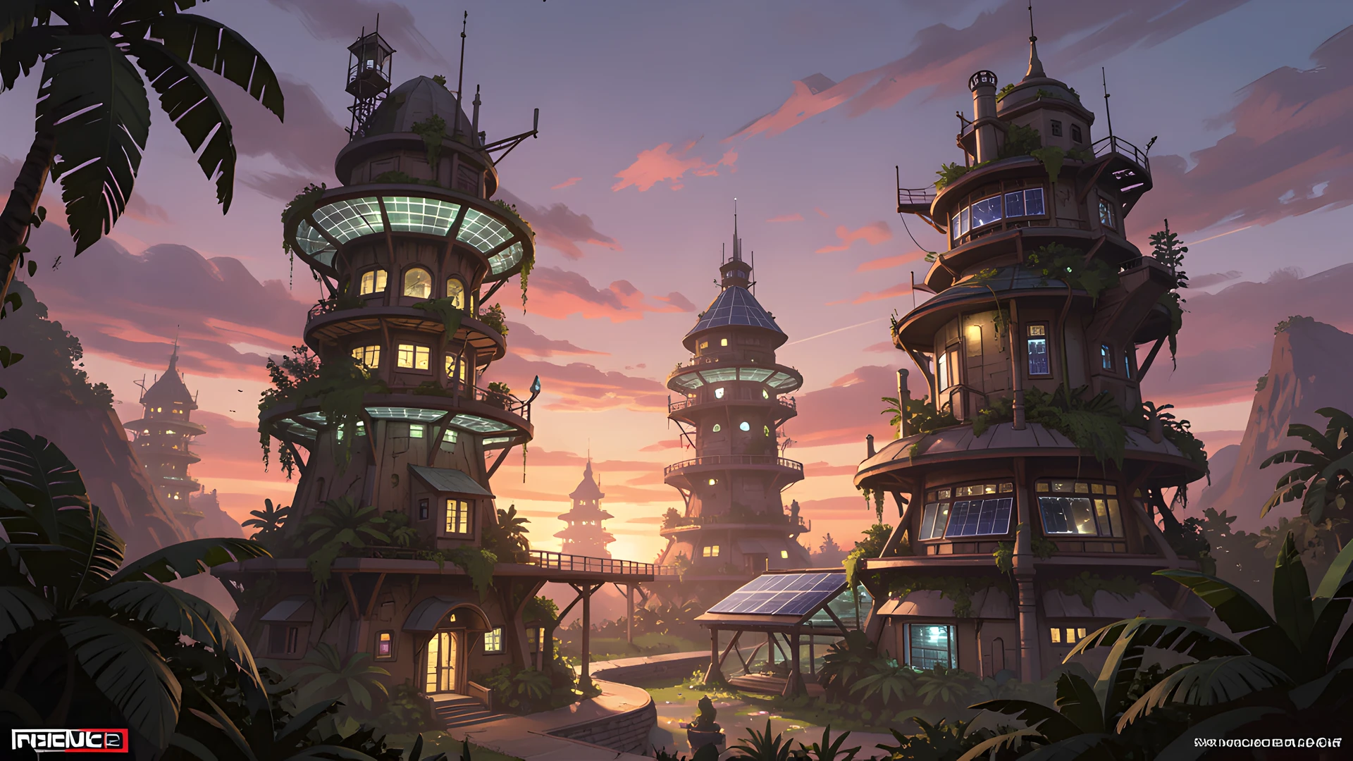 Solarpunk Skies