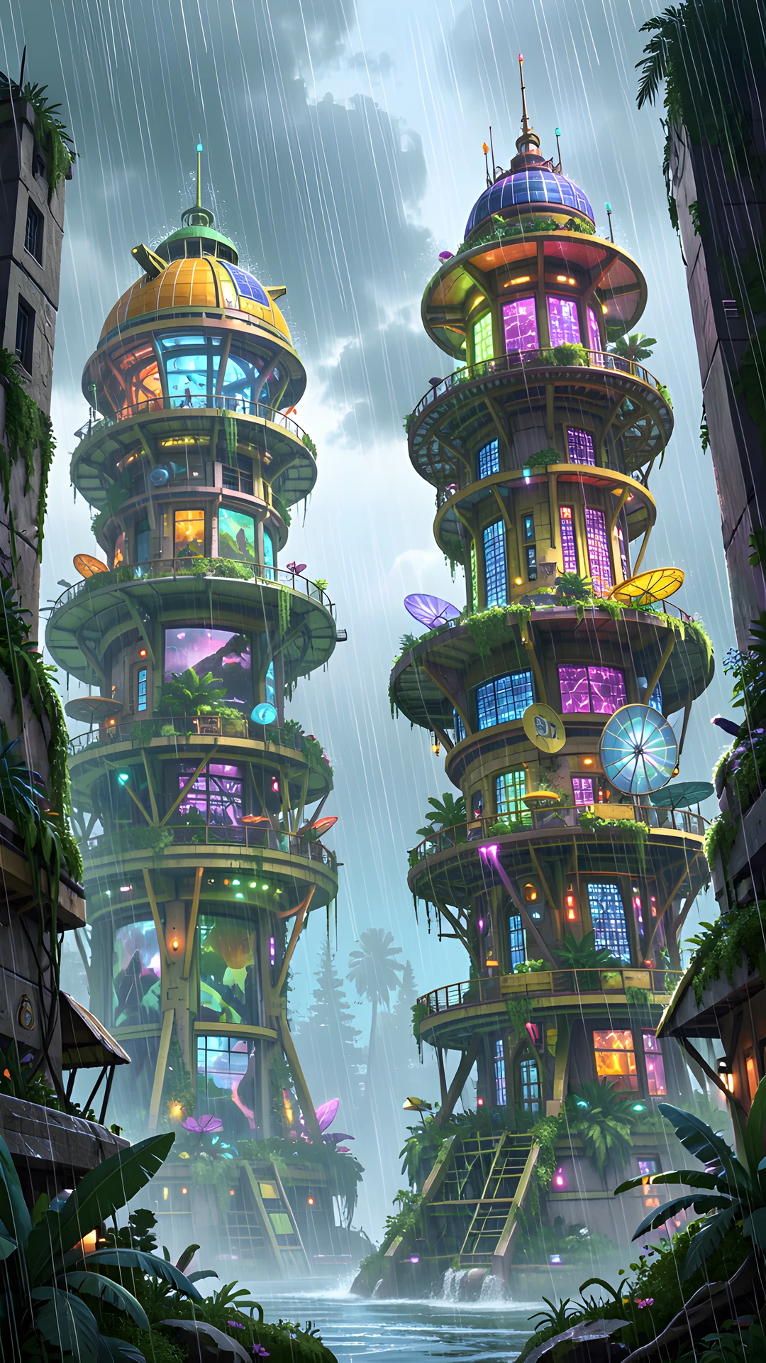 Rainbow Eco Towers