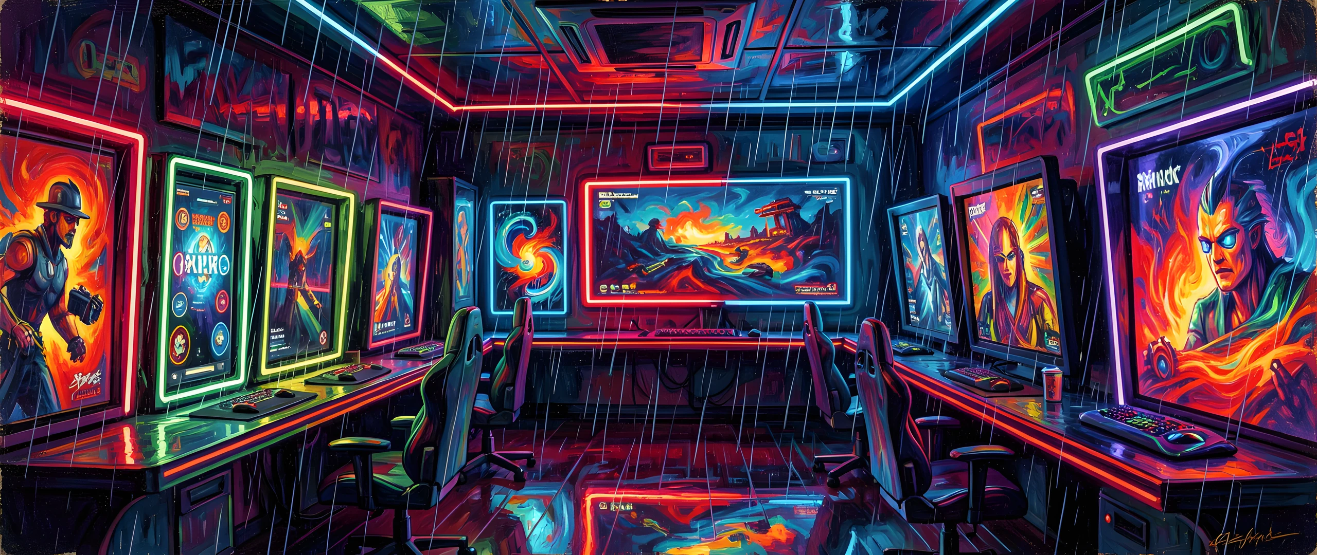 Neon Cityscape