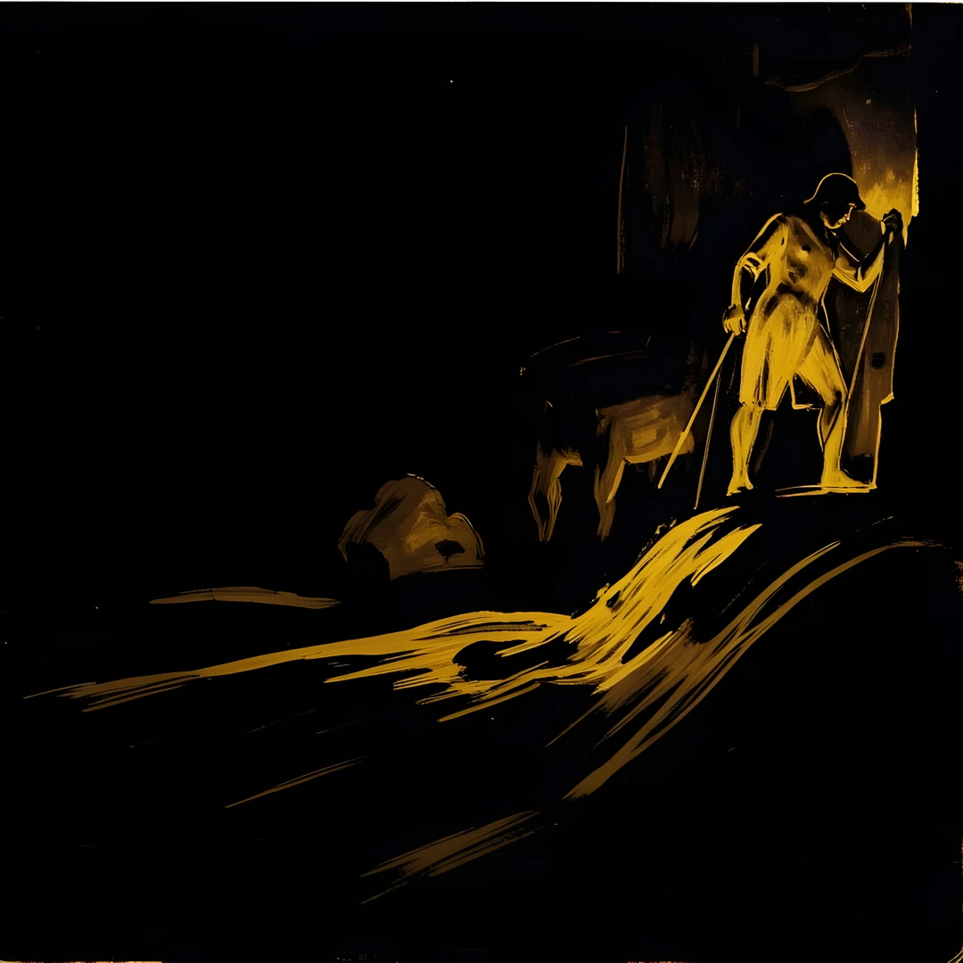 Golden Night Scene