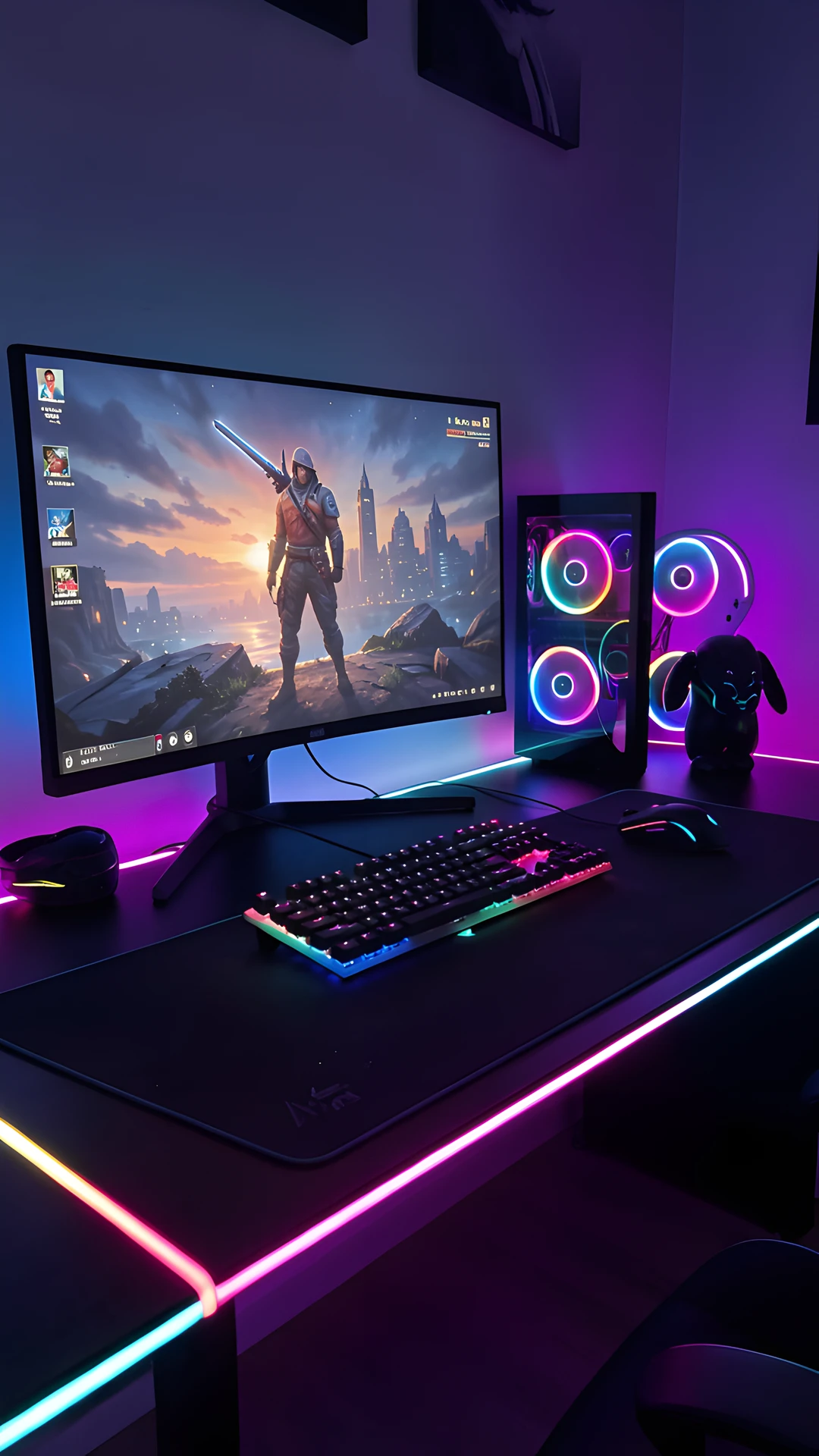 Glowing Keyboard Lights