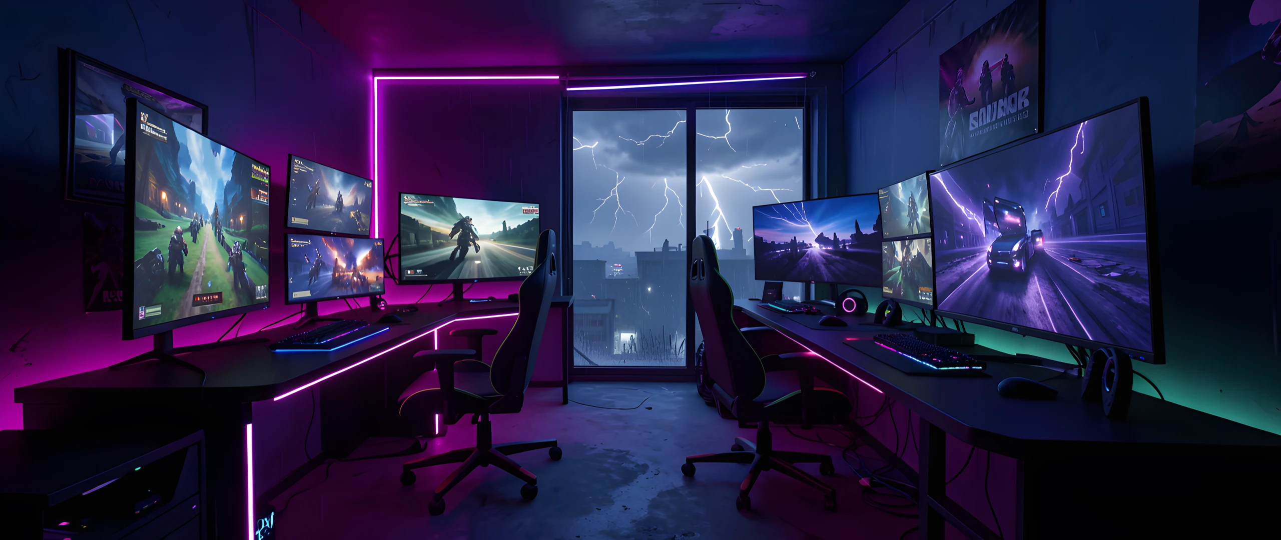 Stormy Night Sky