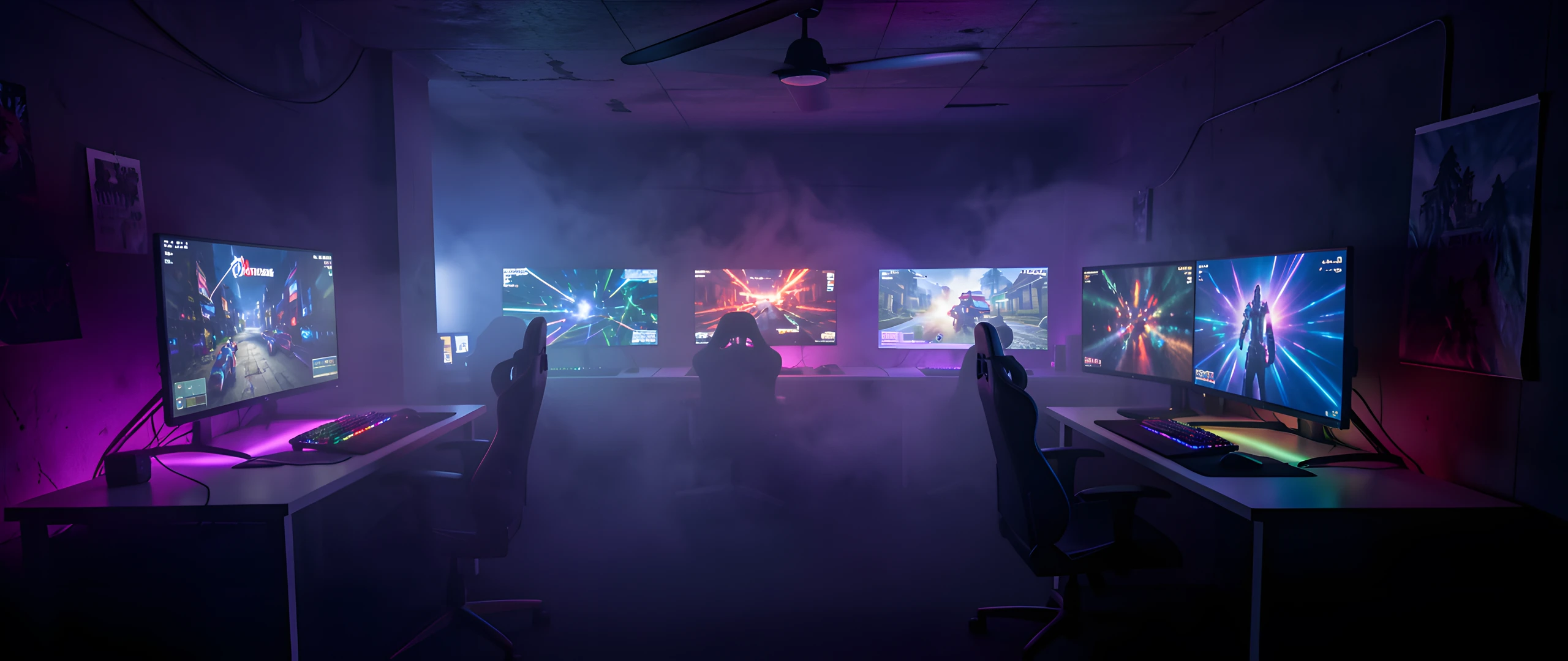 Glowing Cyber Lair