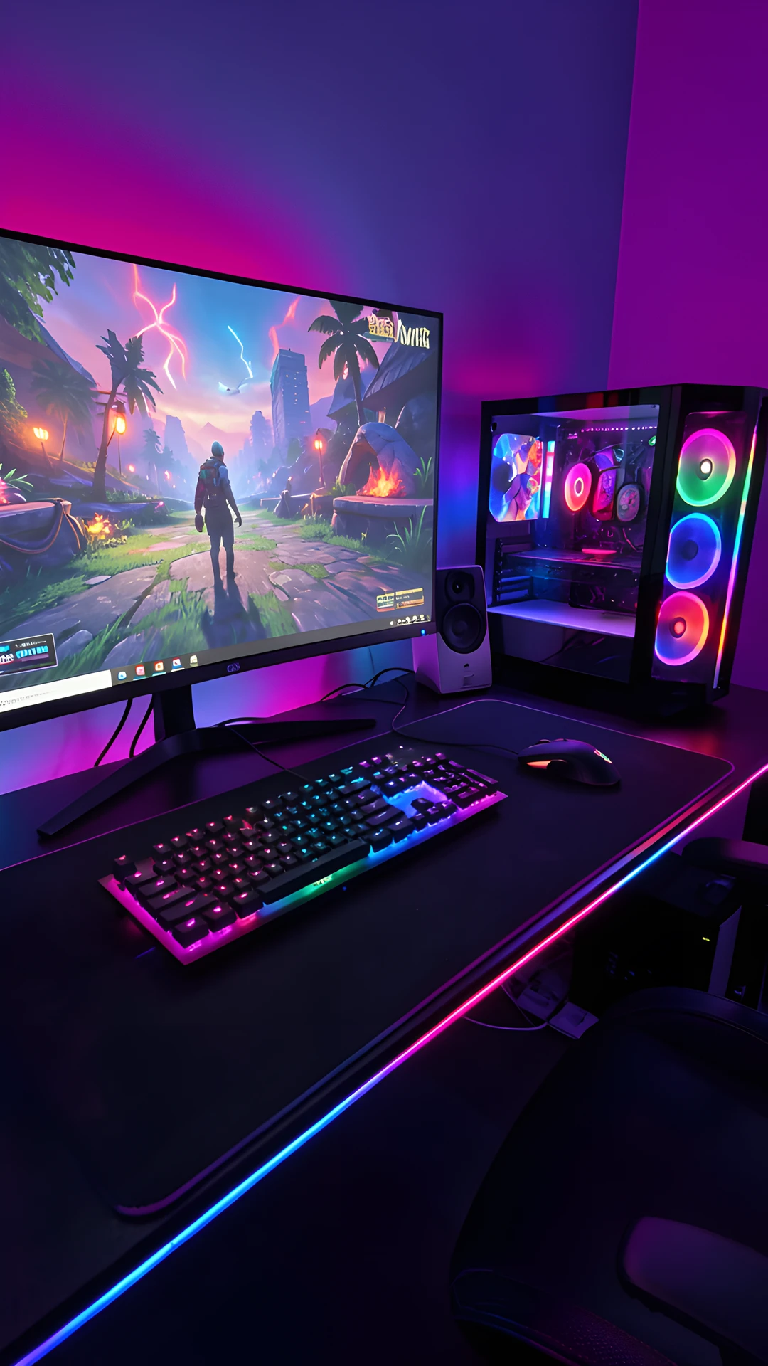 Gaming Rgb Setup