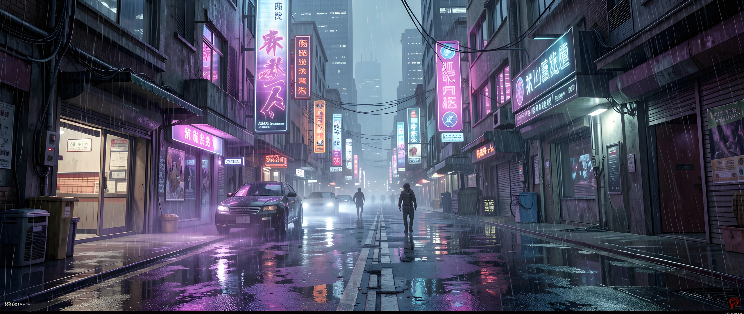 Neon Cityscape