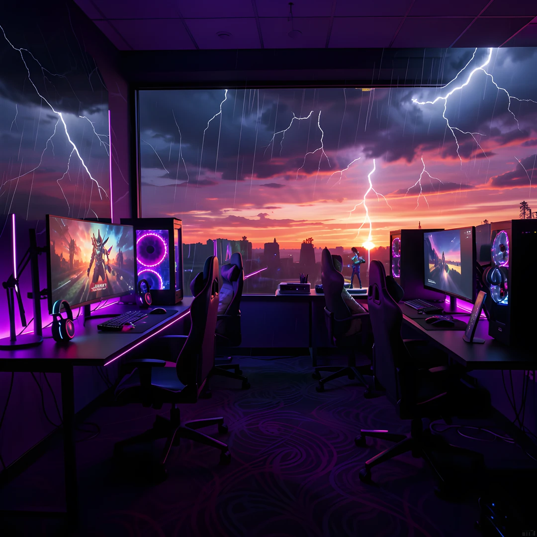 Electric Storm Room