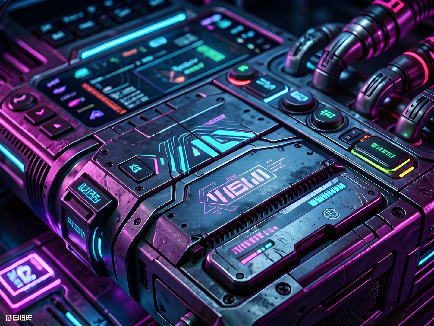 Glowing Keycaps