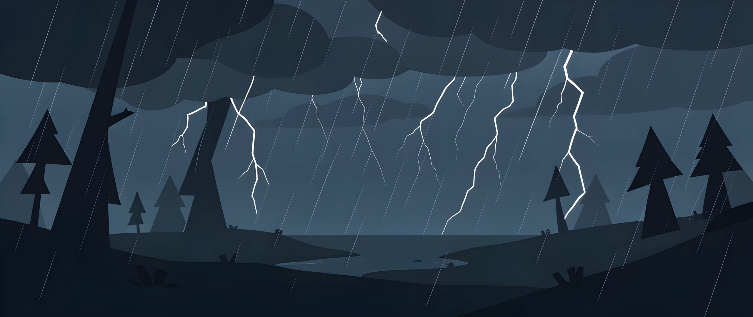 Stormy Night Sky