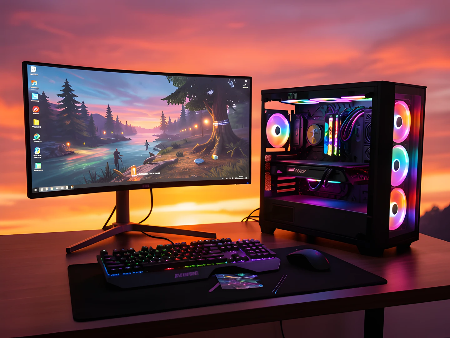 Golden Hour Setup