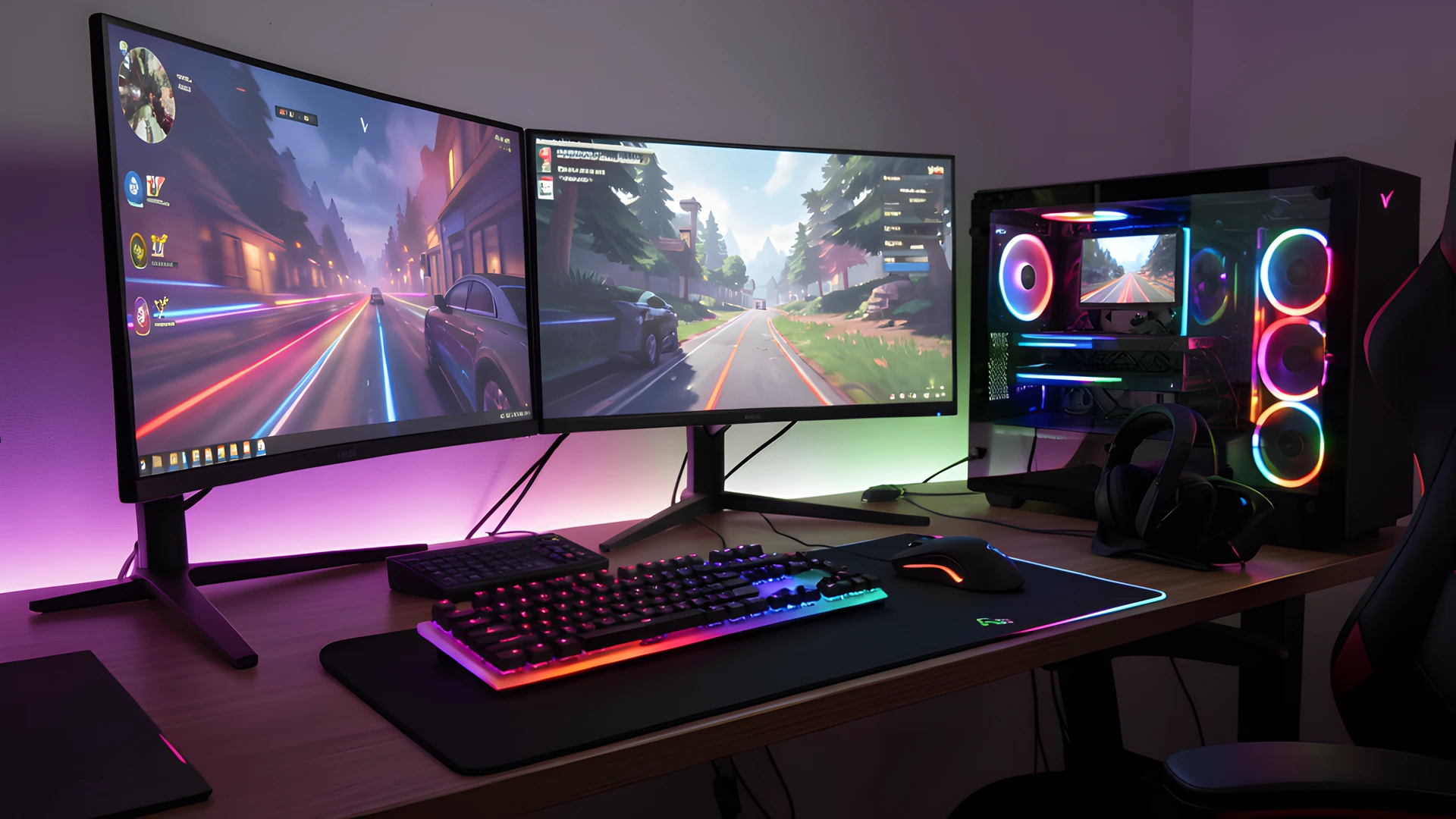 Dark Gaming Station