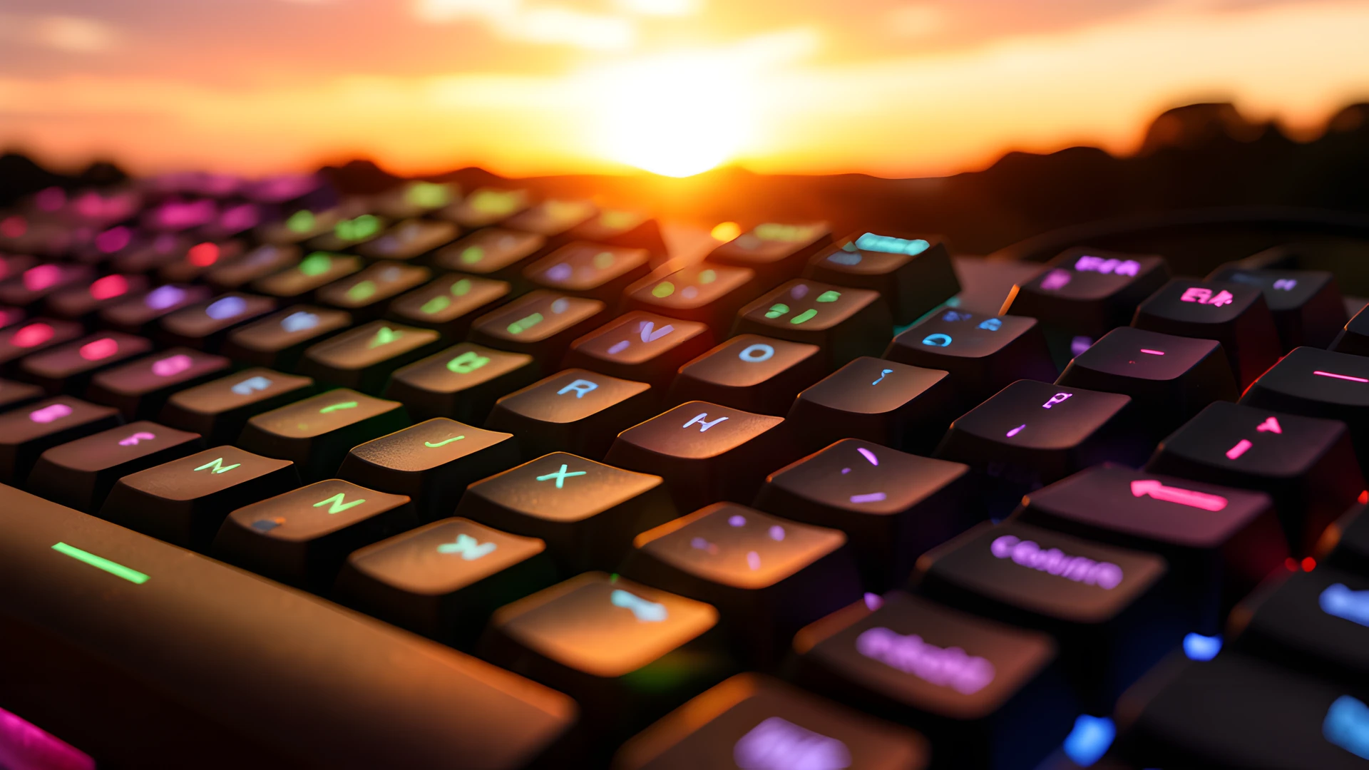Keyboard Rainbow