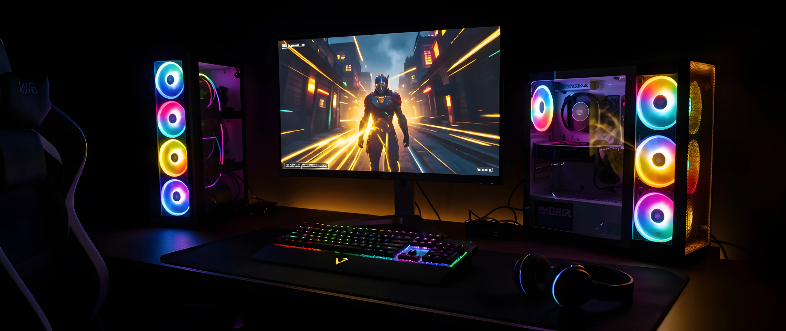 Rainbow Canvas Dark
