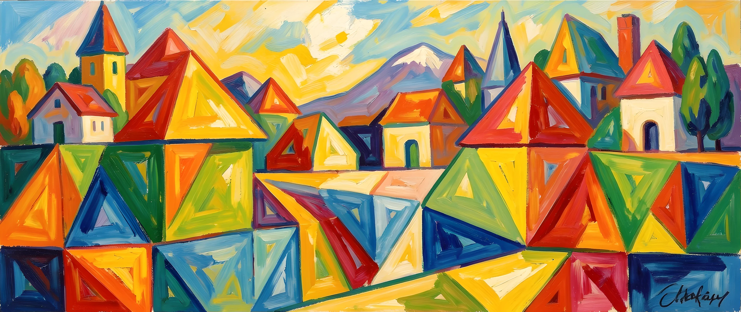 Impressionist Brushstrokes