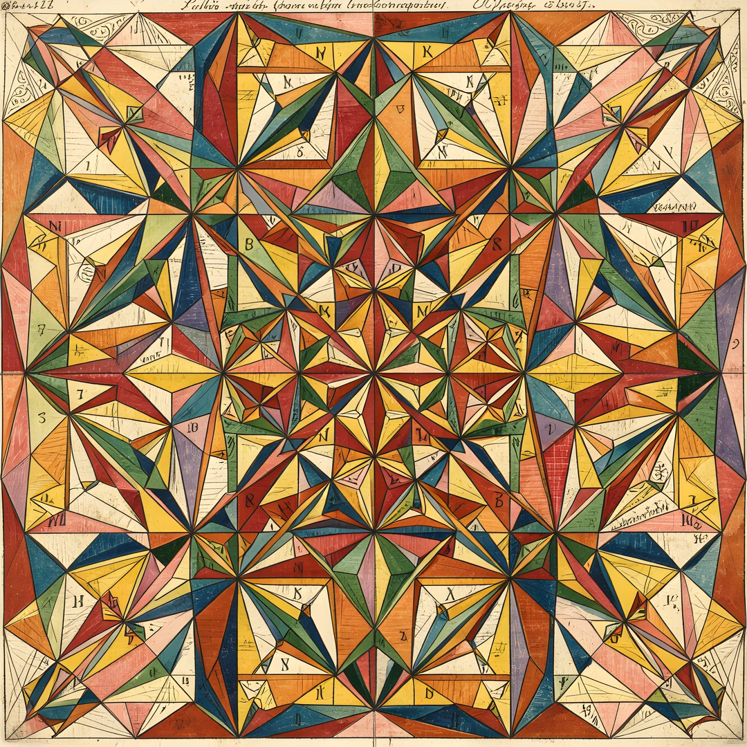 Vitruvian Mosaic