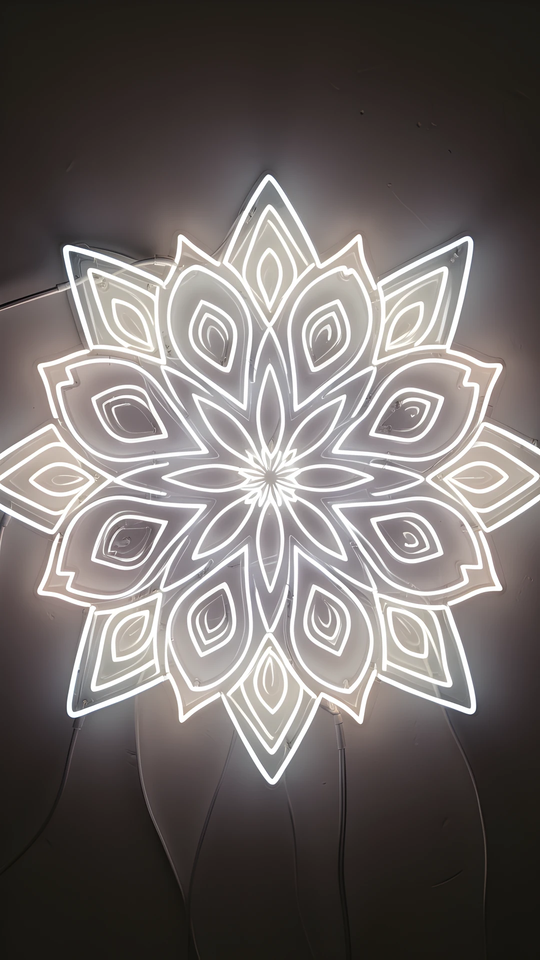 Neon Mandala Glow