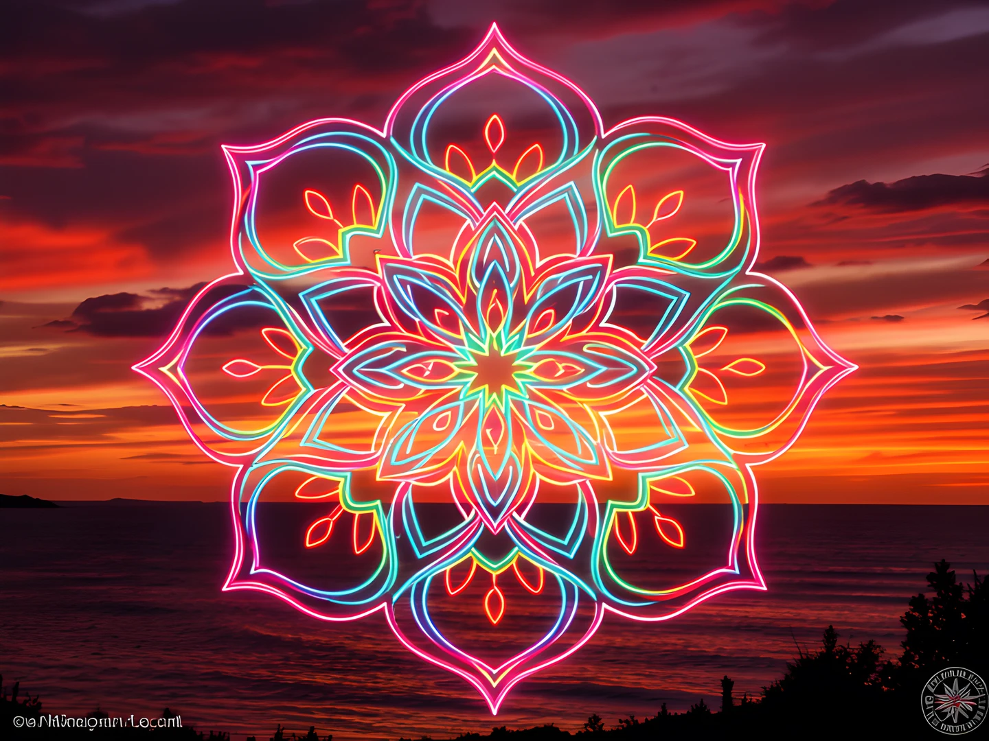 Vibrant Color Bloom