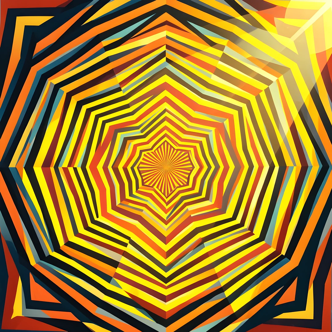 Optical Illusion Scene