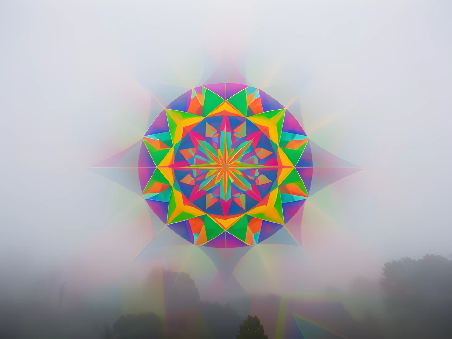 Vibrant Waterfall