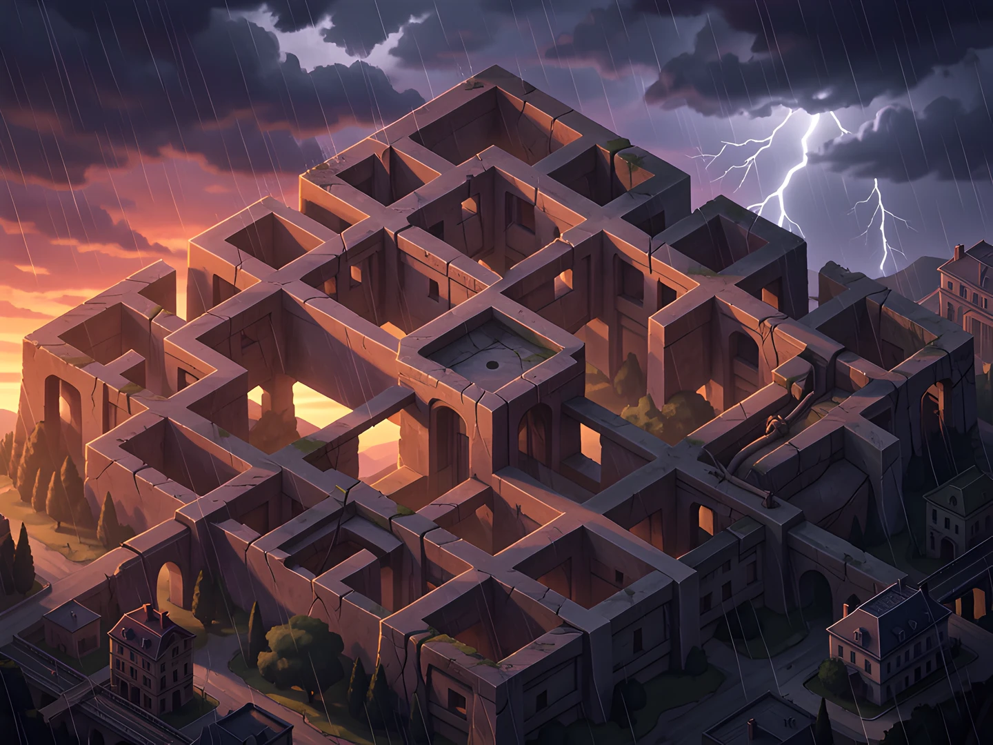 Isometric Stormscape