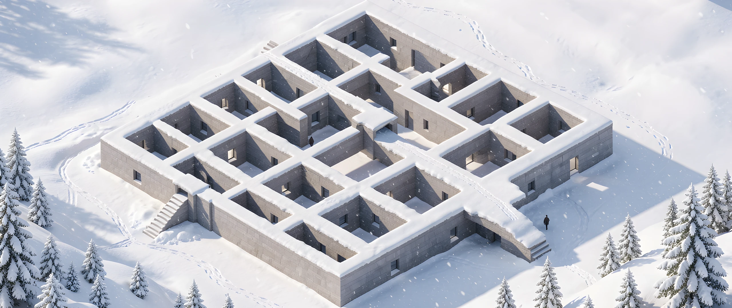 Frozen Geometry Grid