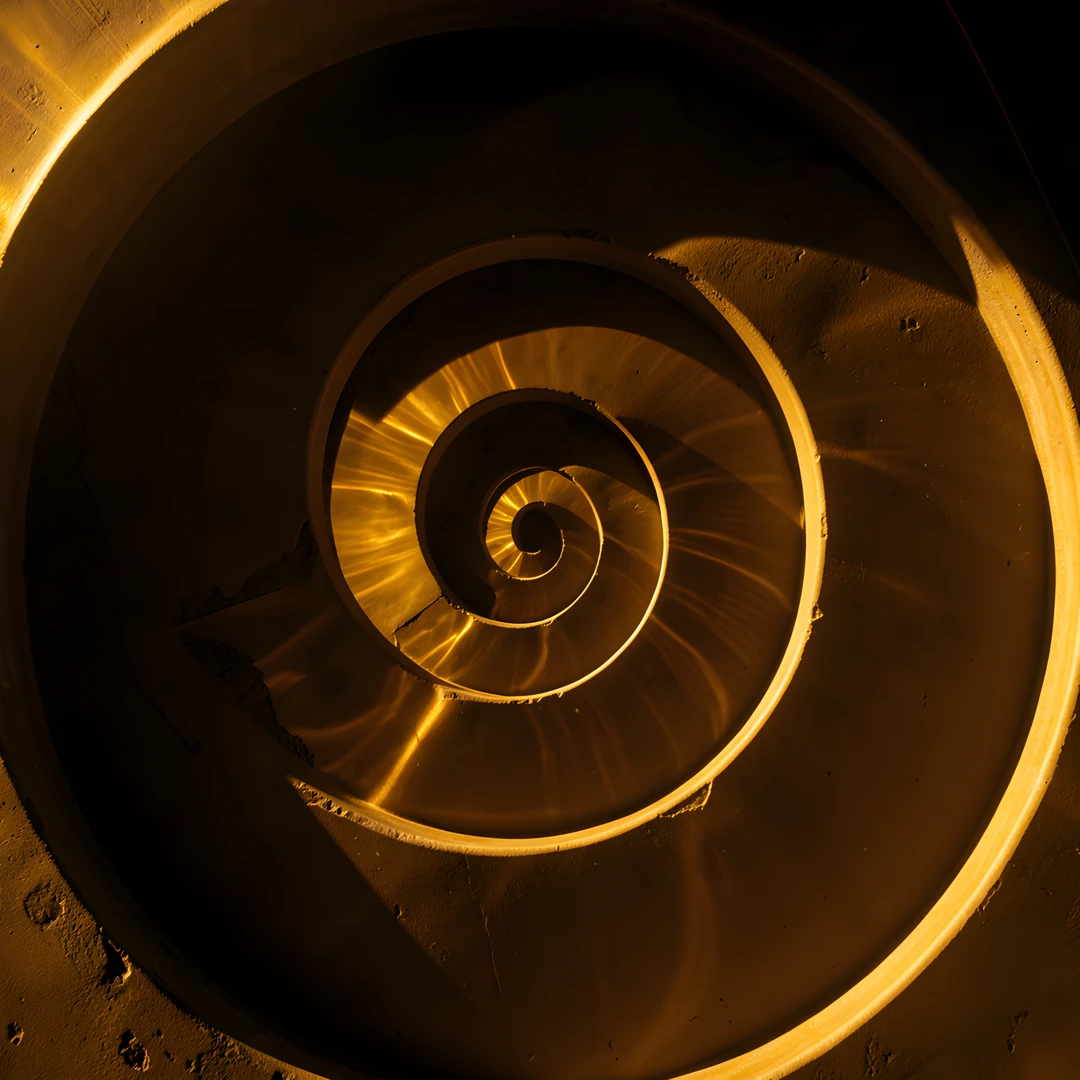 Golden Hour Spiral