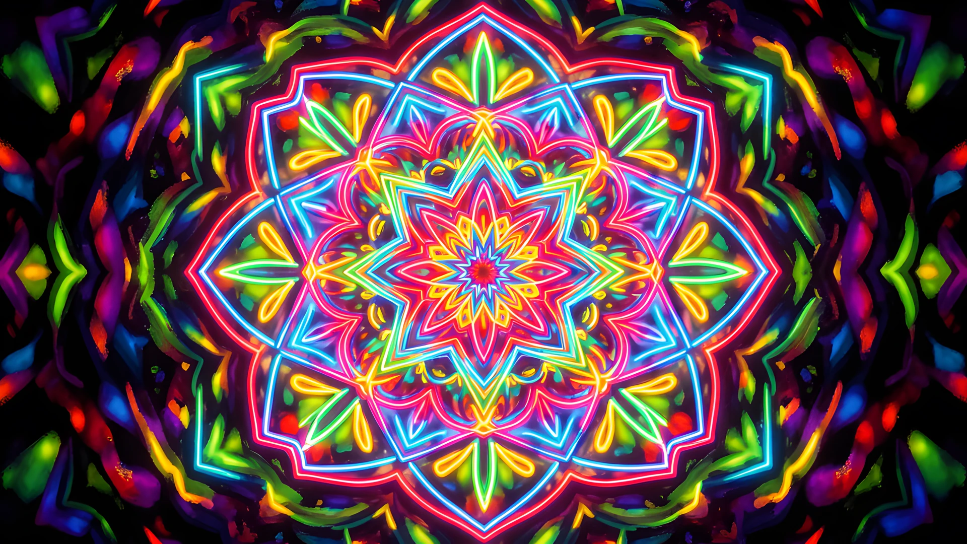 Rainbow Mandala