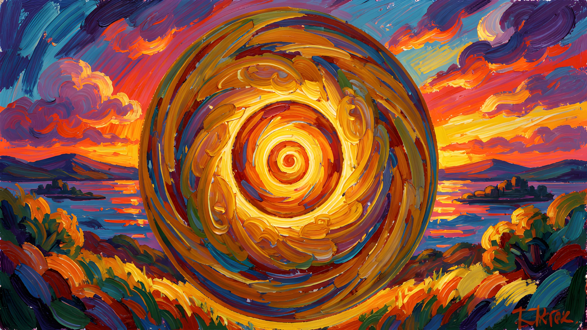 Impressionist Brushstrokes