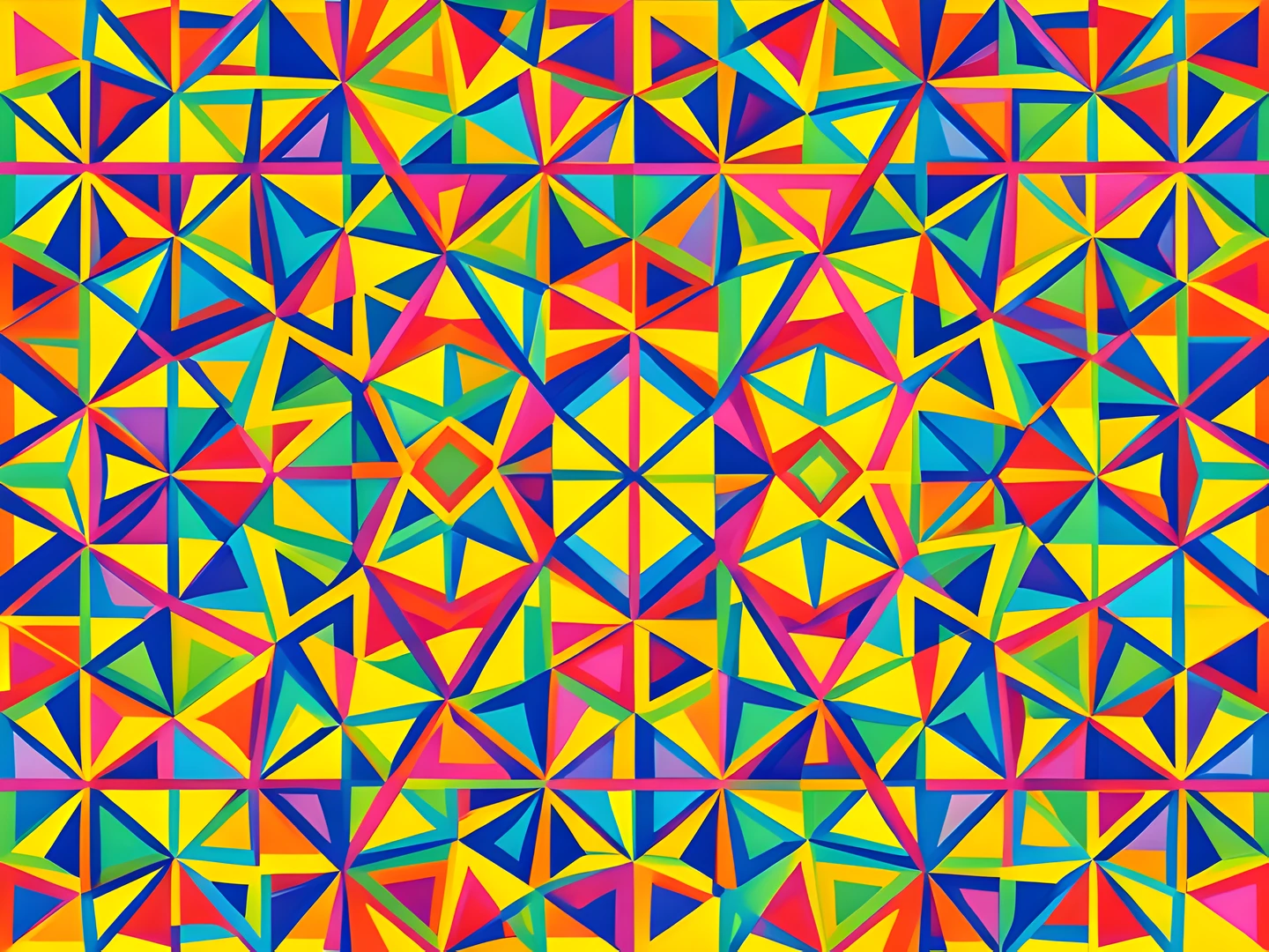 Vibrant Color Blocks