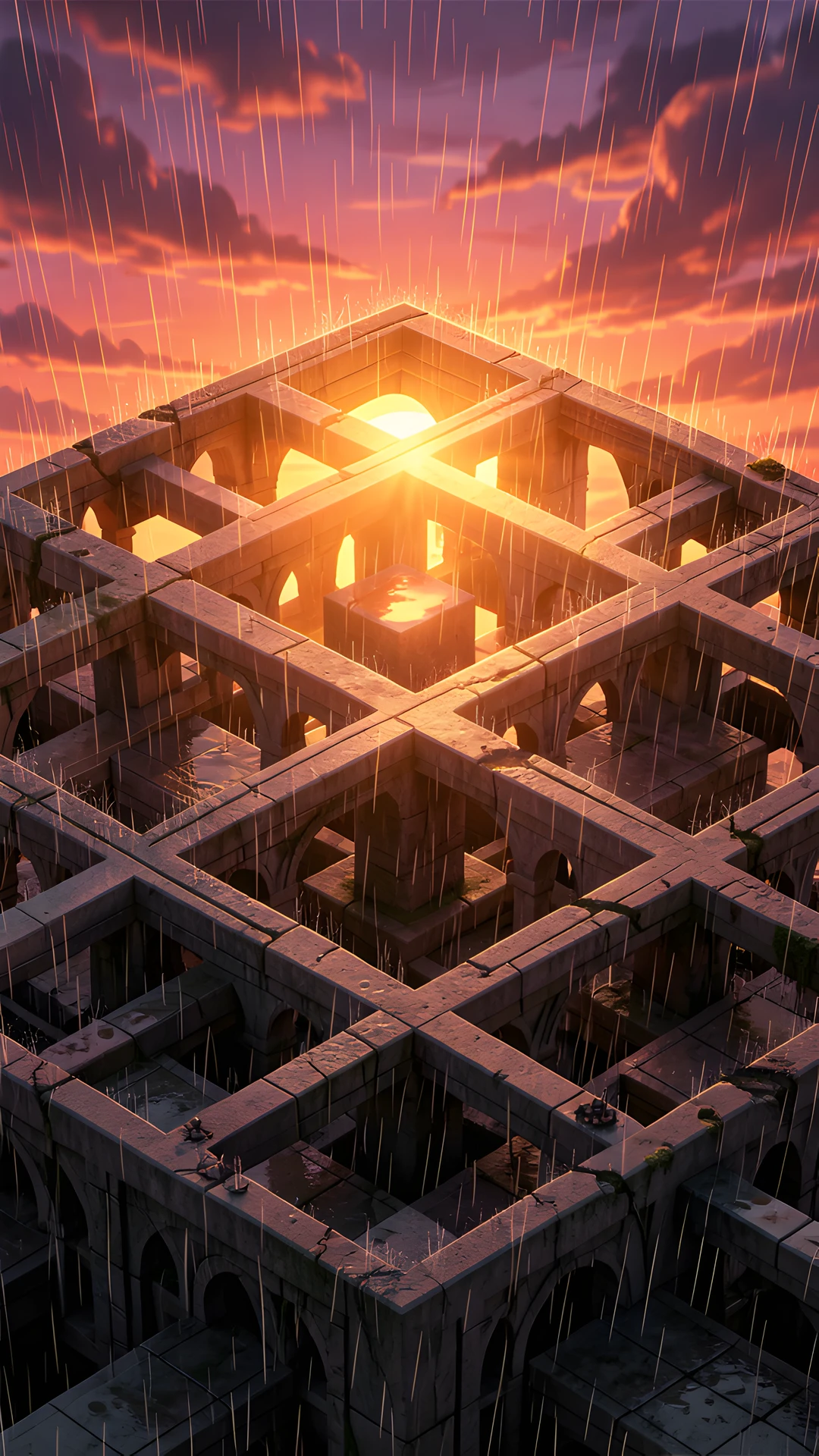 Geometric Pattern Isometric