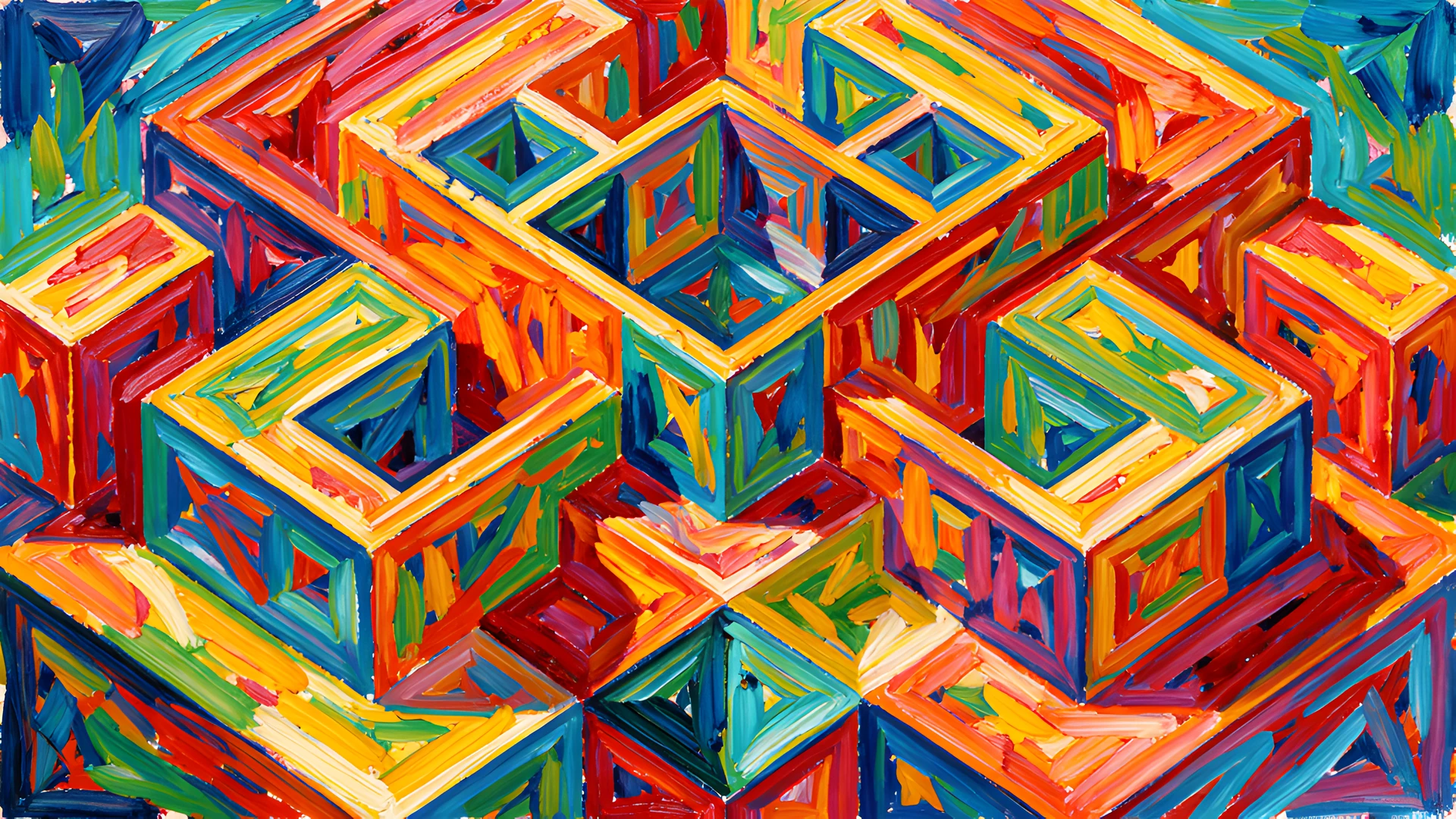 Mosaic Cityscape