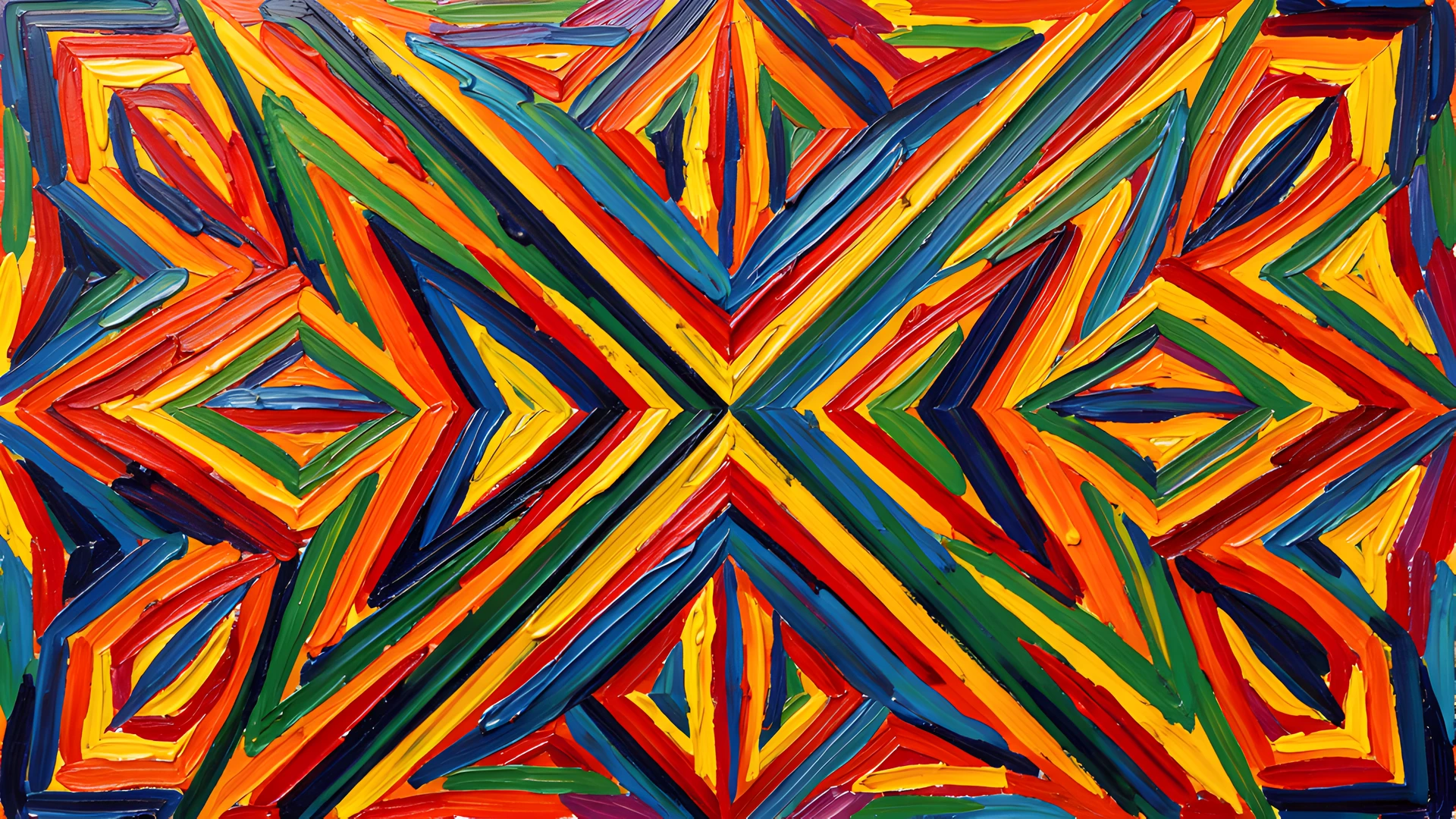 Whirling Brushstrokes