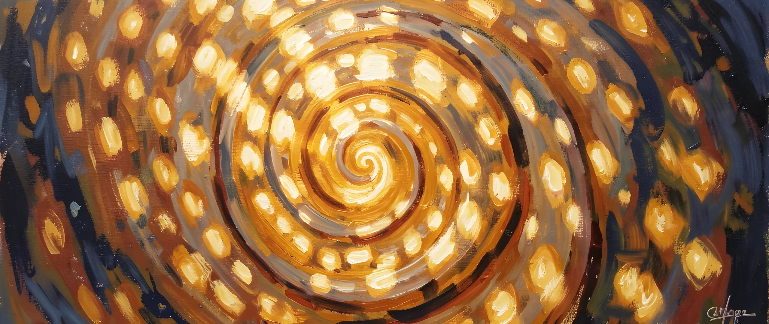 Golden Light Spiral