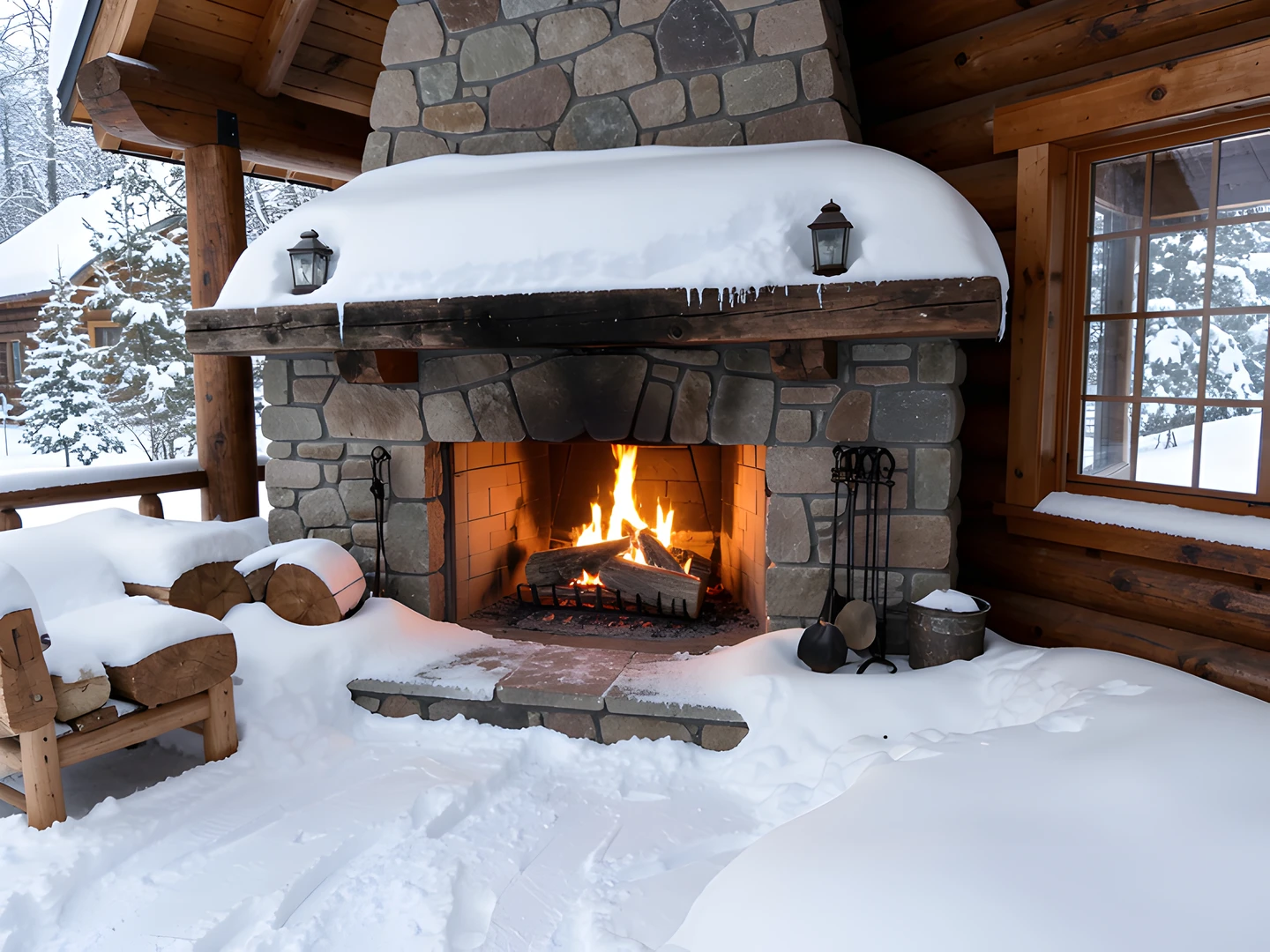Cozy Winter Night