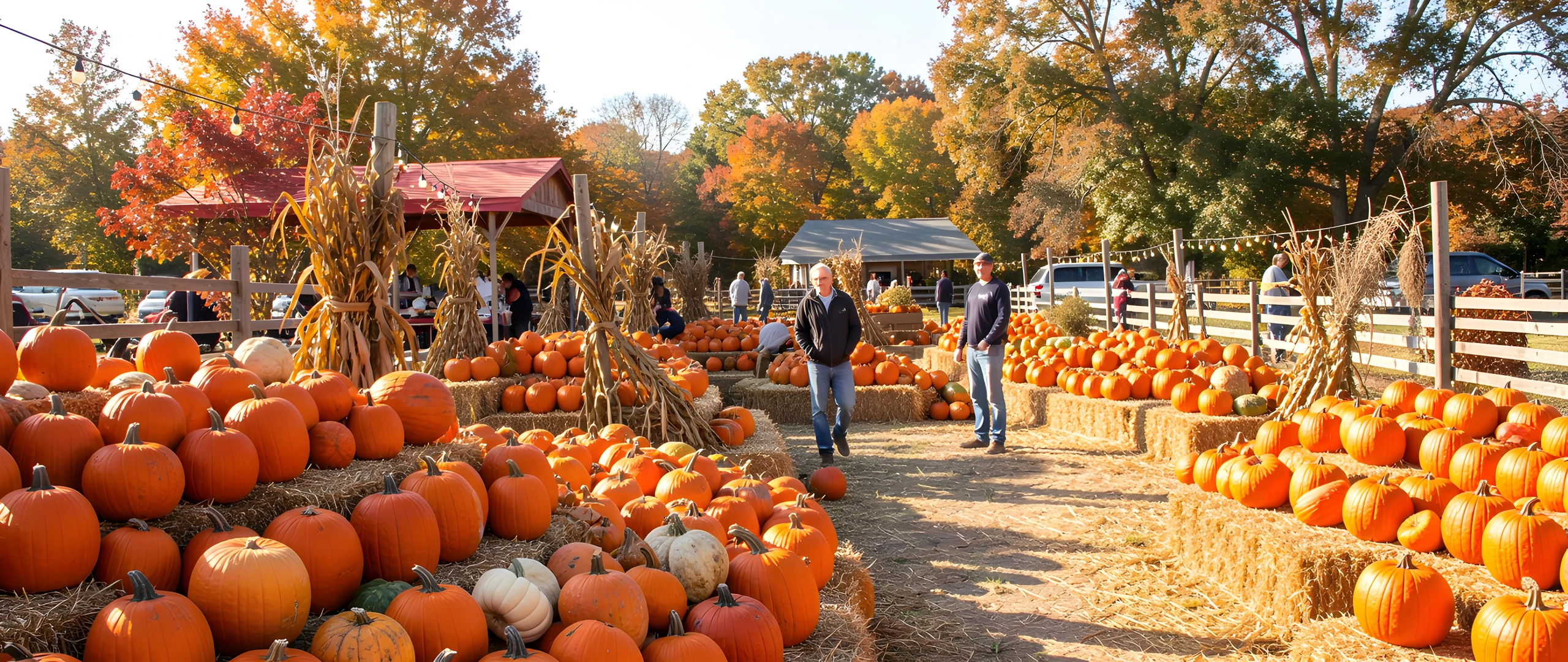 Pumpkin Patch Scene