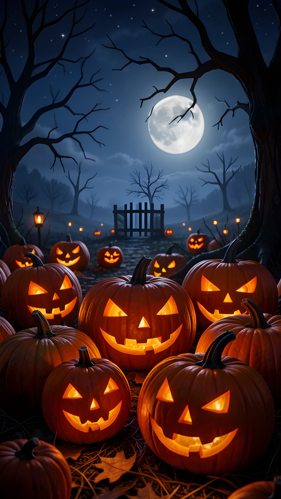 Pumpkin Patch Scene