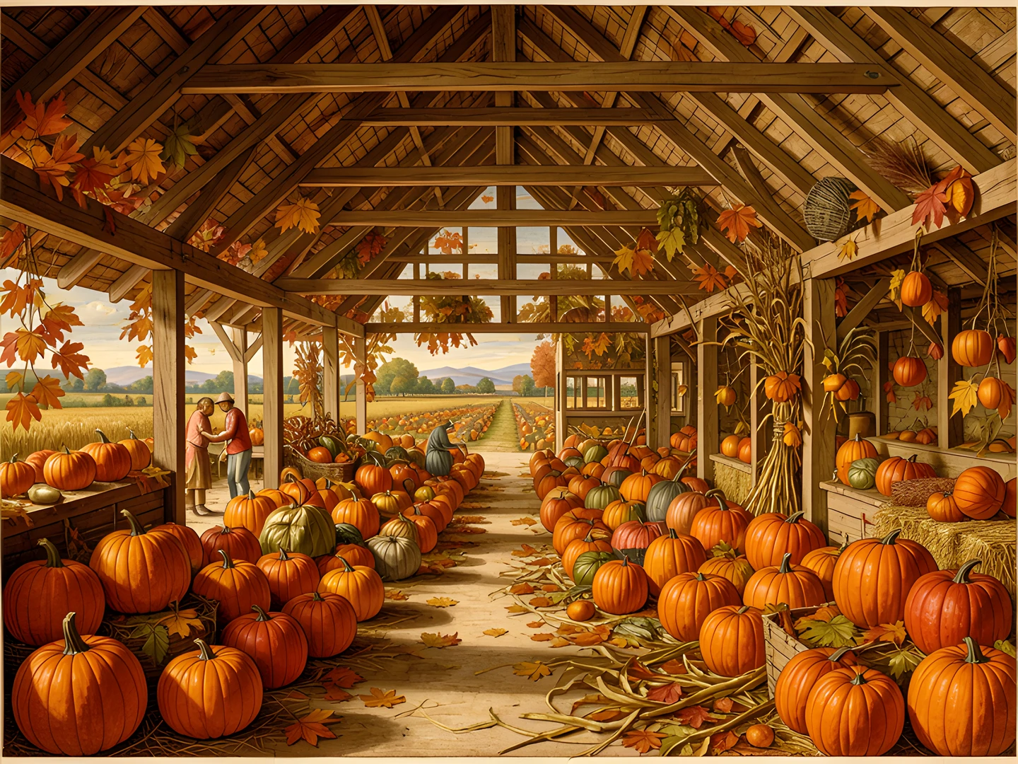 Pumpkin Still Life